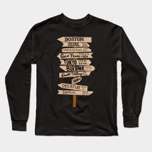 M*A*S*H #4077 Signpost Long Sleeve T-Shirt